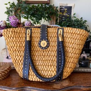 Michael Kors Woven Straw Bag